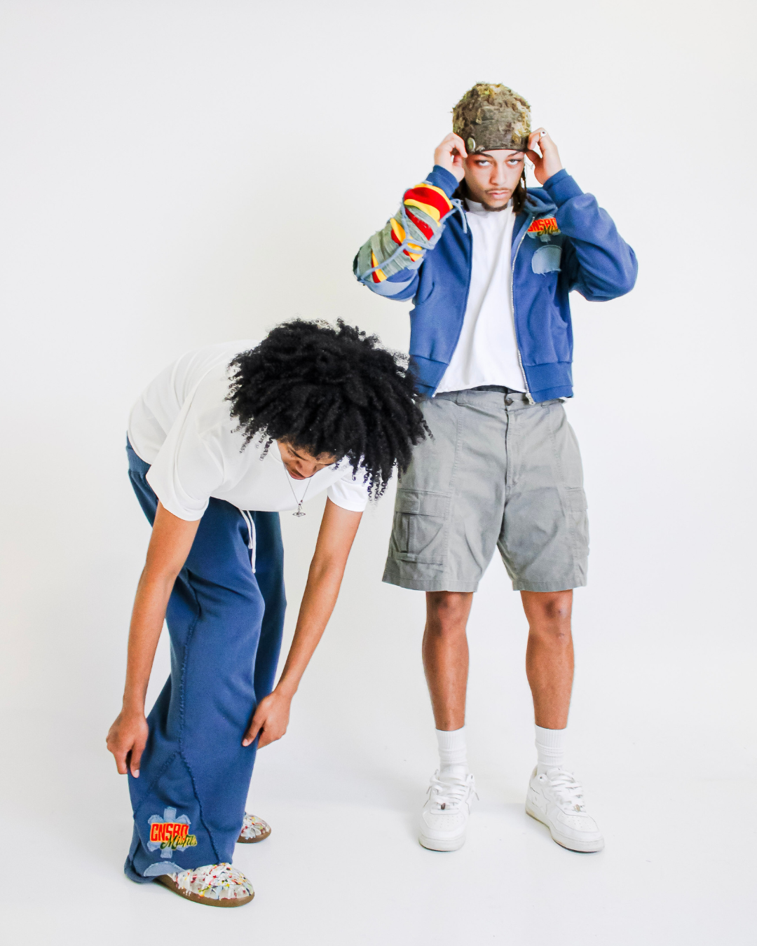 CNSRD blue zip-up