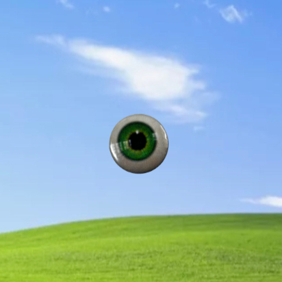 eye mini pin