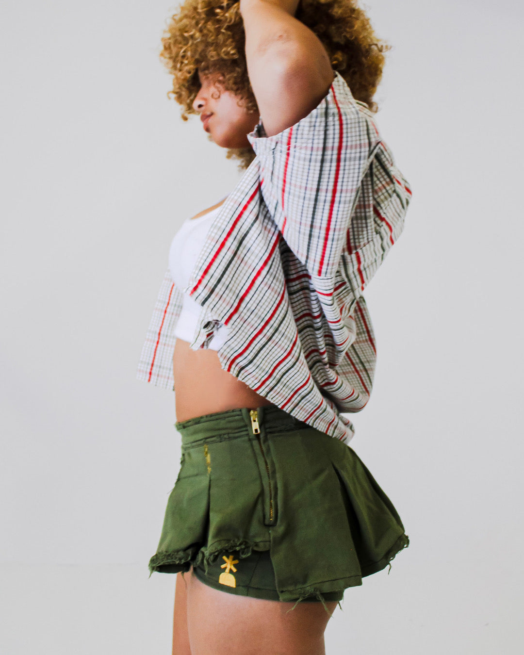 CNSRD Asymmetrical skirt
