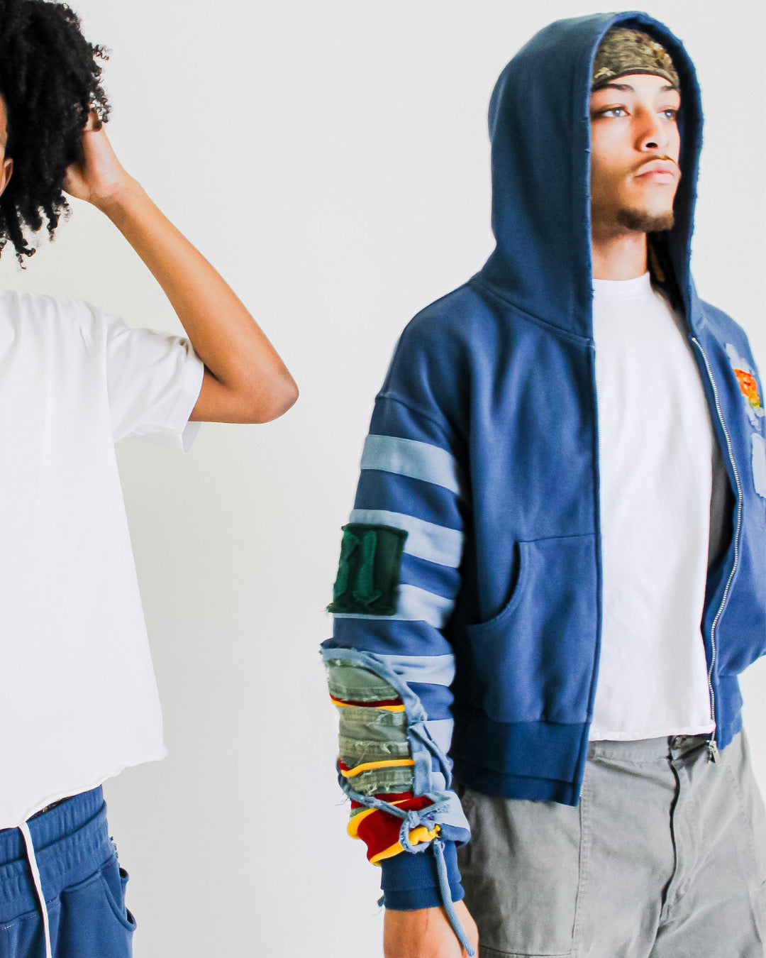 CNSRD blue zip-up
