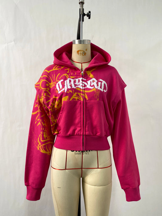 PINK CNSRD ORIGINAL HOODIE