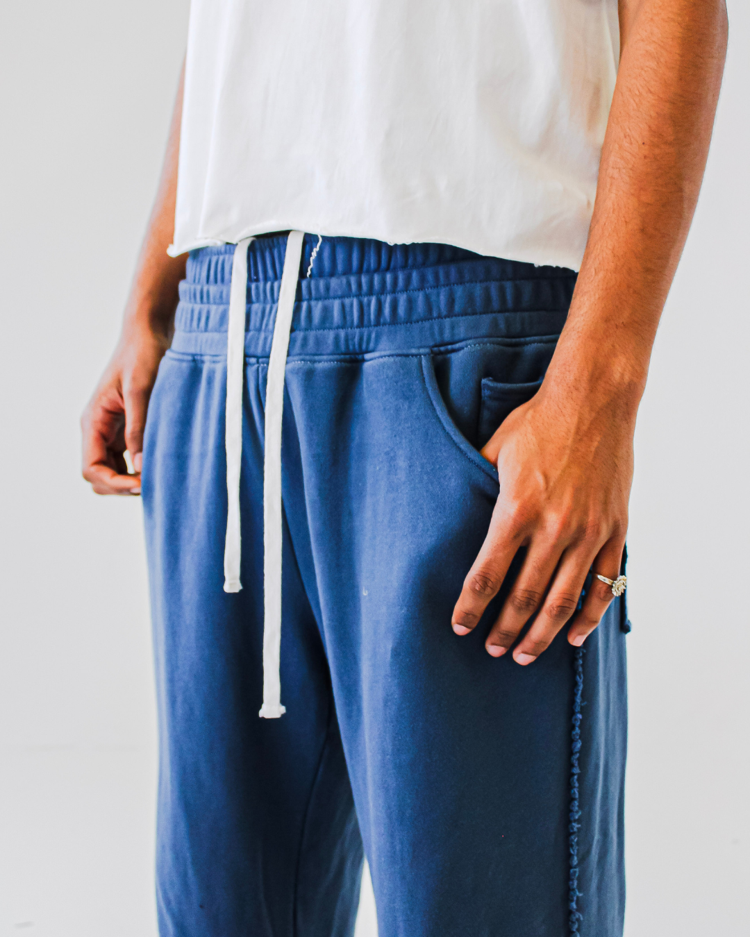 Double waist sweats