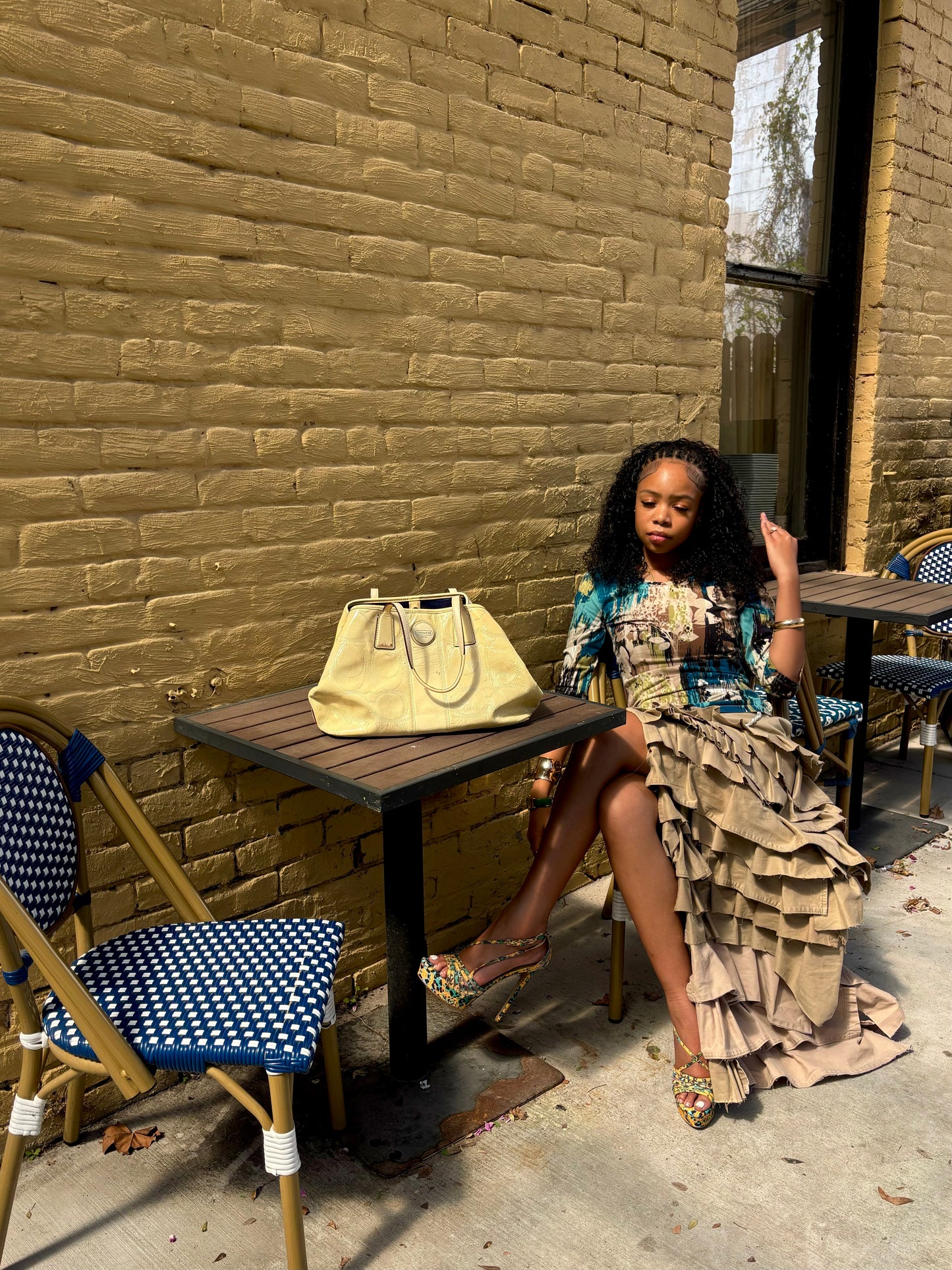 Handcrafted CNSRD Maxi Skirt