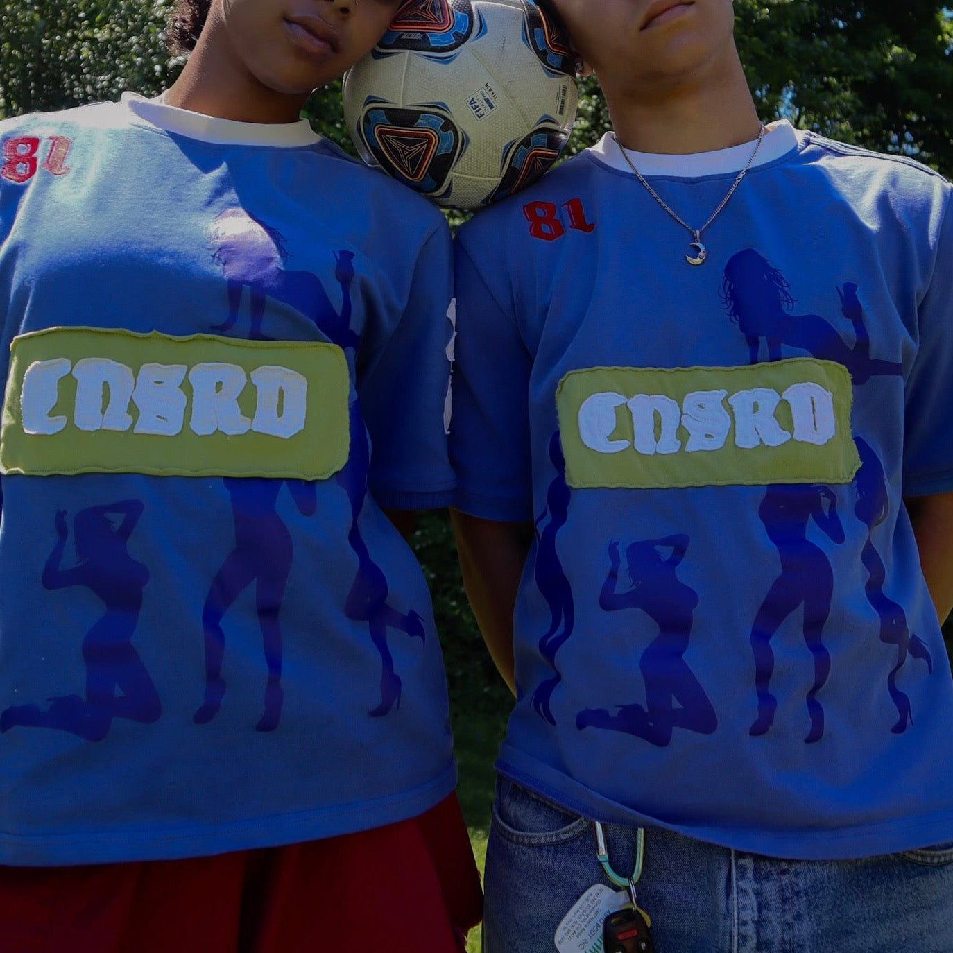 blue players tee